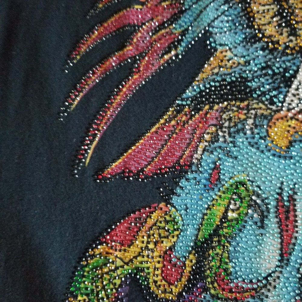 Ed Hardy Christian Audigier. Rare Vintage collectible t-shirt . With cry… - Picture 7 of 16